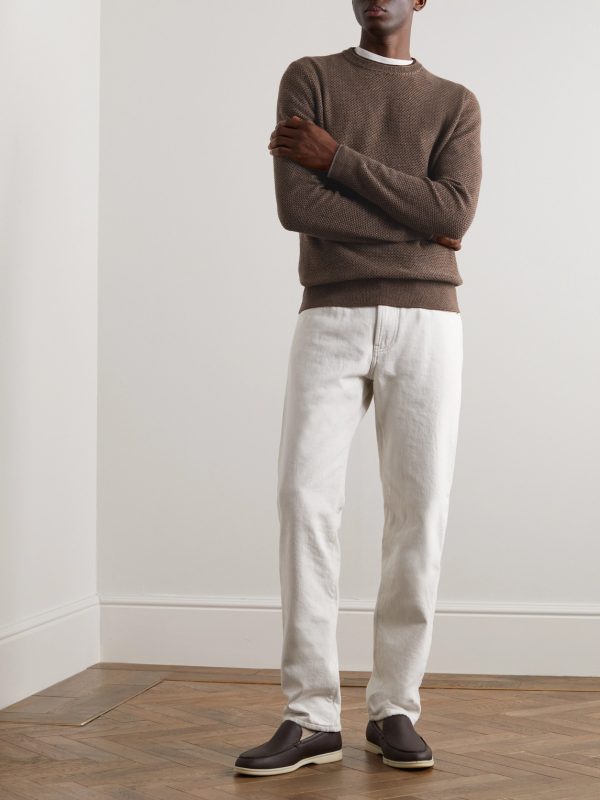 City Birdseye Baby Cashmere Sweater - OU