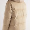 Padded Shell-Trimmed Cashmere Hooded Down Jacket - BK Padded Shell-Trimmed Cashmere Hooded Down Jacket - BK