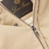 Padded Shell-Trimmed Cashmere Hooded Down Jacket - CU Padded Shell-Trimmed Cashmere Hooded Down Jacket - CU