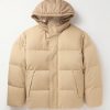 Padded Shell-Trimmed Cashmere Hooded Down Jacket Padded Shell-Trimmed Cashmere Hooded Down Jacket