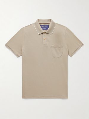Regatta Stretch-Cotton Piqué Polo Shirt