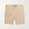 Straight-Leg Cotton-Blend Bermuda Shorts Straight-Leg Cotton-Blend Bermuda Shorts