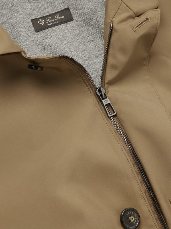Sebring Windmate Suede-Trimmed Storm System Shell Car Coat - CU