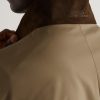 Sebring Windmate Suede-Trimmed Storm System Shell Car Coat - E2