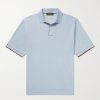Silk and Cashmere-Blend Polo Shirt