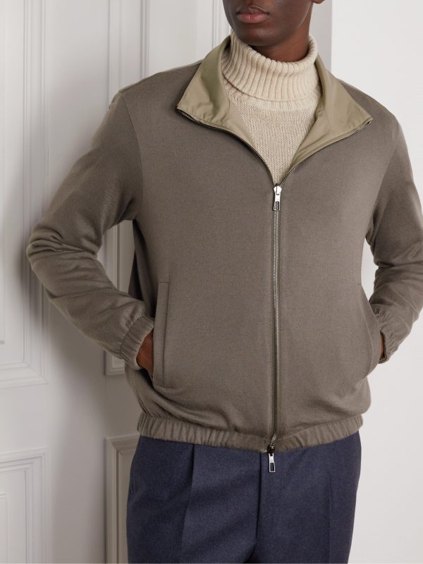 Reversible Windmate® Storm System® Shell and Cashmere Bomber Jacket - FR Reversible Windmate® Storm System® Shell and Cashmere Bomber Jacket - FR