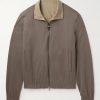 Reversible Windmate® Storm System® Shell and Cashmere Bomber Jacket Reversible Windmate® Storm System® Shell and Cashmere Bomber Jacket