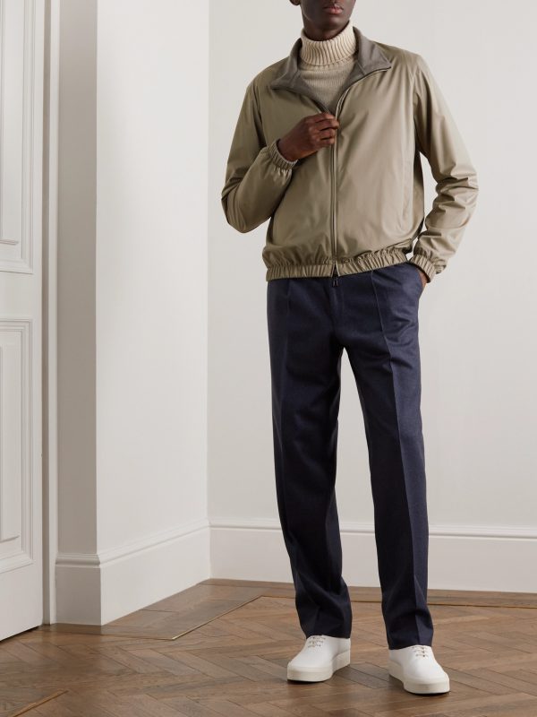 Reversible Windmate® Storm System® Shell and Cashmere Bomber Jacket - OU Reversible Windmate® Storm System® Shell and Cashmere Bomber Jacket - OU