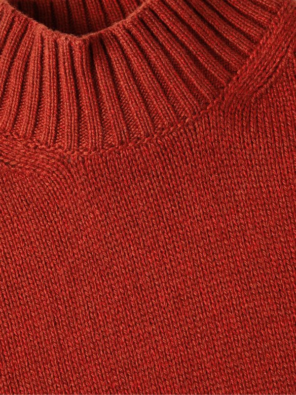 Cashmere Mock-Neck Sweater - CU