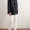 Horsey Leather-Trimmed Storm System® Tech-Shell Field Jacket - OU Horsey Leather-Trimmed Storm System® Tech-Shell Field Jacket - OU