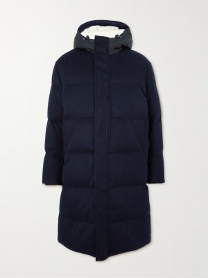 Quilted Cashmere Down Parka Quilted Cashmere Down Parka