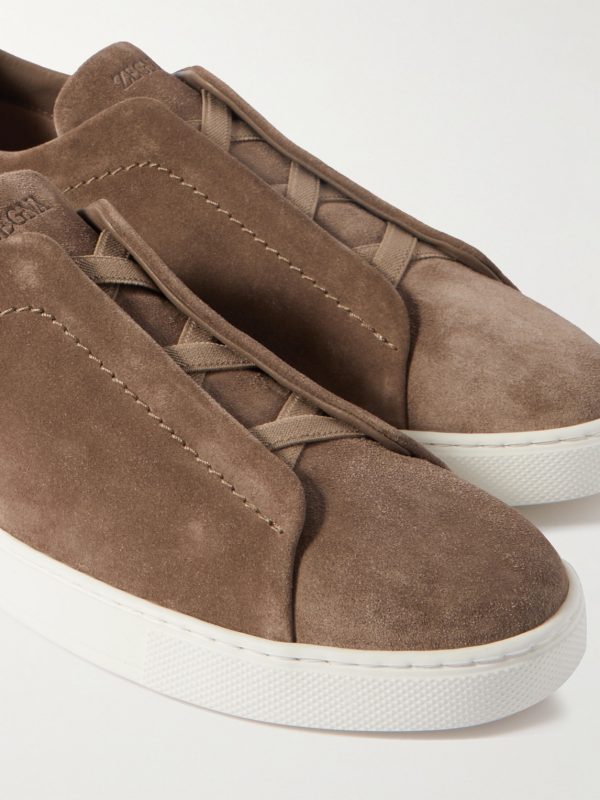 Triple Stitch™ Suede Slip-On Sneakers - CU Triple Stitch™ Suede Slip-On Sneakers - CU