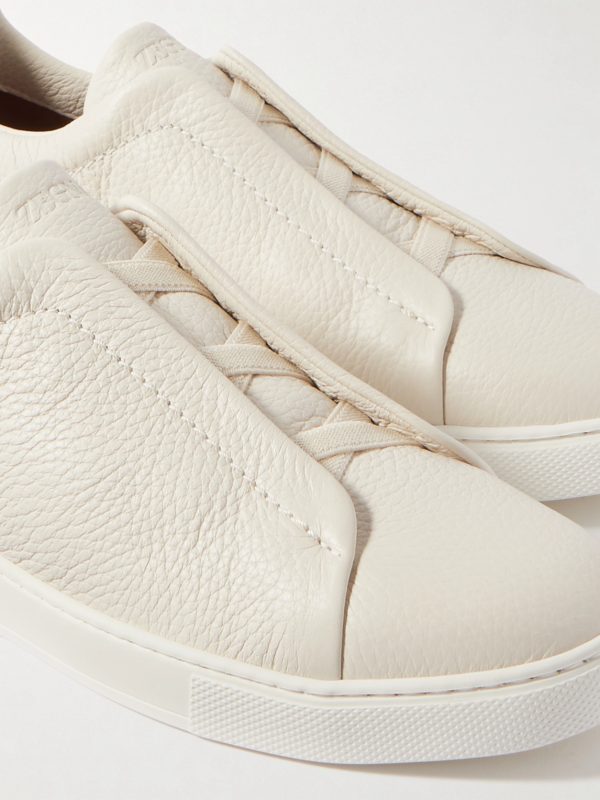 Triple Stitch™ Full-Grain Deerskin Slip-On Sneakers - CU
