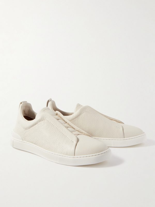 Triple Stitch™ Full-Grain Deerskin Slip-On Sneakers - FR