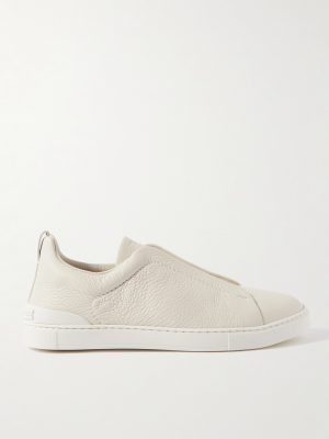 Triple Stitch™ Full-Grain Deerskin Slip-On Sneakers Triple Stitch™ Full-Grain Deerskin Slip-On Sneakers