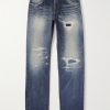 Straight-Leg Distressed Jeans Straight-Leg Distressed Jeans