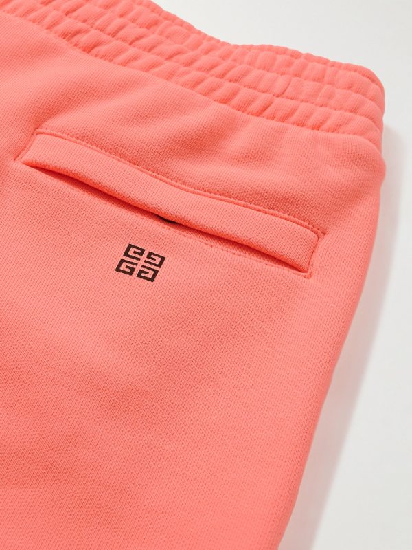 Tapered Logo-Embroidered Cotton-Jersey Sweatpants - CU Tapered Logo-Embroidered Cotton-Jersey Sweatpants - CU
