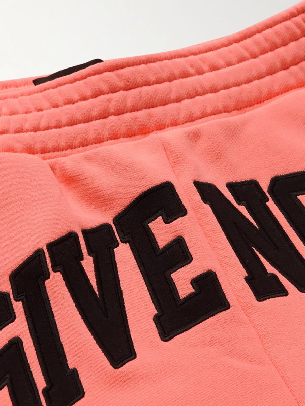 Tapered Logo-Embroidered Cotton-Jersey Sweatpants - E1 Tapered Logo-Embroidered Cotton-Jersey Sweatpants - E1