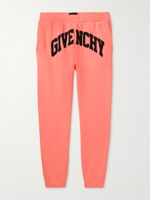 Tapered Logo-Embroidered Cotton-Jersey Sweatpants Tapered Logo-Embroidered Cotton-Jersey Sweatpants