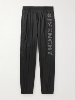 Tapered Logo-Print Shell Track Pants Tapered Logo-Print Shell Track Pants