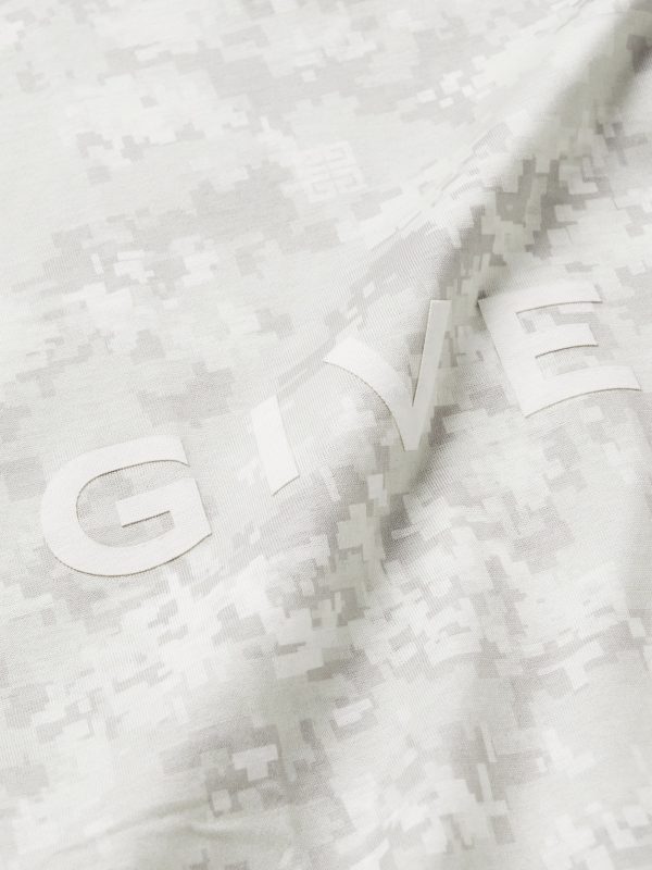 Camouflage Logo-Print Cotton-Jersey T-Shirt - CU
