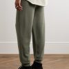 Tapered Wool-Blend Sweatpants - BK Tapered Wool-Blend Sweatpants - BK