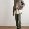 Tapered Wool-Blend Sweatpants - OU Tapered Wool-Blend Sweatpants - OU