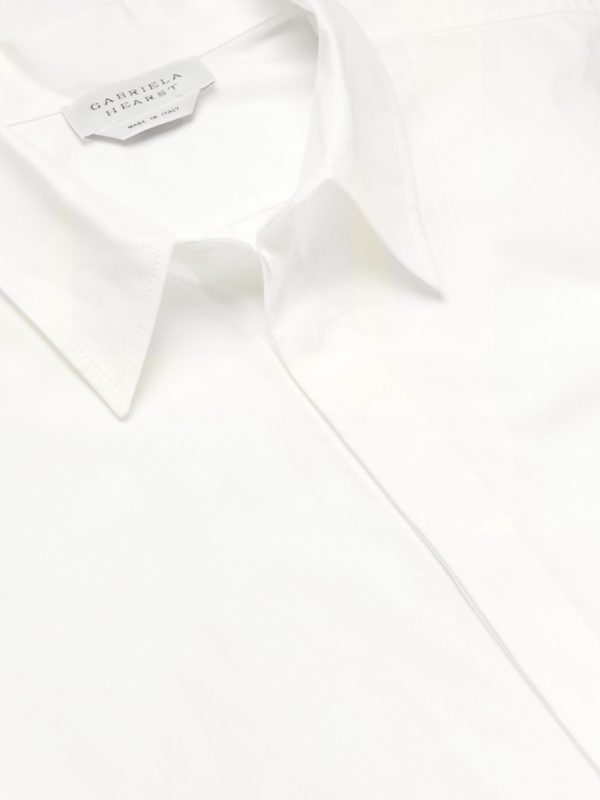 Nicolas Slim-Fit Cotton-Poplin Shirt - CU