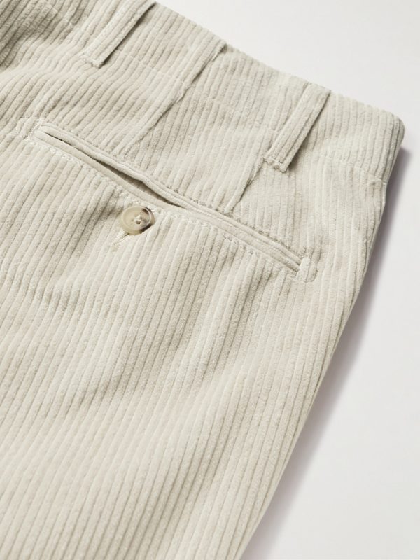 Rhys Straight-Leg Cotton-Corduroy Trousers - CU Rhys Straight-Leg Cotton-Corduroy Trousers - CU