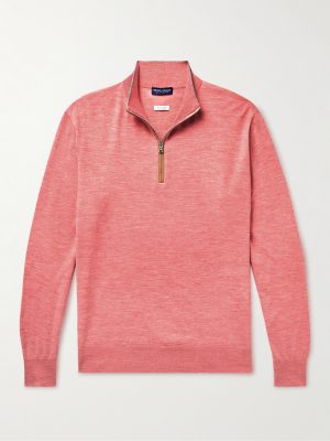 Excursionist Flex Wool-Blend Half-Zip Sweater