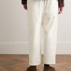 Walker Cotton-Blend Twill Drawstring Trousers - BK Walker Cotton-Blend Twill Drawstring Trousers - BK