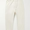 Walker Cotton-Blend Twill Drawstring Trousers Walker Cotton-Blend Twill Drawstring Trousers