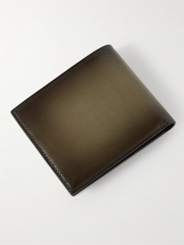 Makore Neo Scritto Venezia Leather Billfold Wallet - BK Makore Neo Scritto Venezia Leather Billfold Wallet - BK