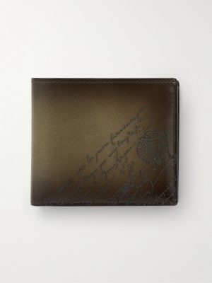 Makore Neo Scritto Venezia Leather Billfold Wallet