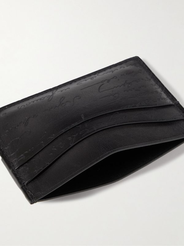 Bambou Scritto Venezia Leather Cardholder - E1 Bambou Scritto Venezia Leather Cardholder - E1