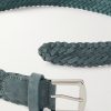 4cm Woven Suede Belt - E1 4cm Woven Suede Belt - E1