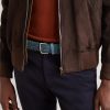 4cm Woven Suede Belt - FR 4cm Woven Suede Belt - FR