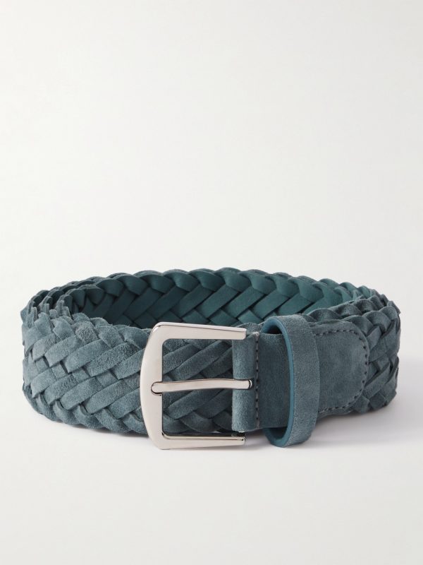4cm Woven Suede Belt 4cm Woven Suede Belt