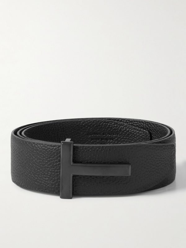 4cm Full-Grain Leather Belt