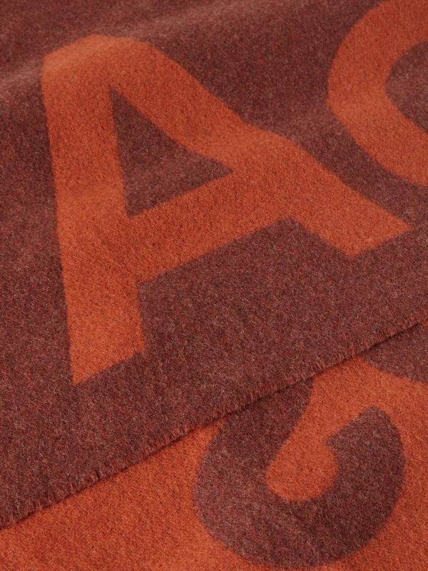 Toronty Logo-Jacquard Wool-Blend Scarf - CU
