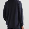 Claygate Slim-Fit Merino Wool Zip-Up Cardigan - BK Claygate Slim-Fit Merino Wool Zip-Up Cardigan - BK