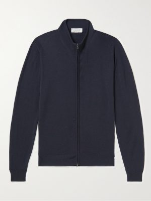 Claygate Slim-Fit Merino Wool Zip-Up Cardigan Claygate Slim-Fit Merino Wool Zip-Up Cardigan