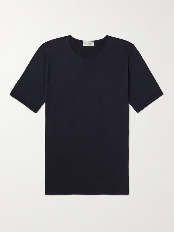 Belden Slim-Fit Sea Island Cotton T-Shirt