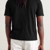 Lorca Slim-Fit Sea Island Cotton T-Shirt - BK Lorca Slim-Fit Sea Island Cotton T-Shirt - BK