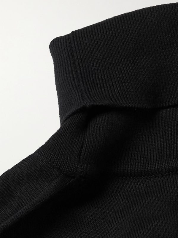 Hawley Slim-Fit Sea Island Cotton Rollneck Sweater - CU Hawley Slim-Fit Sea Island Cotton Rollneck Sweater - CU