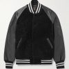 The Albany Shearling and Leather Bomber Jacket