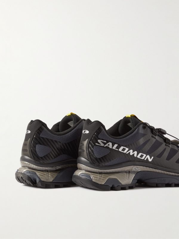 XT-4 Rubber-Trimmed Mesh Sneakers - BK XT-4 Rubber-Trimmed Mesh Sneakers - BK