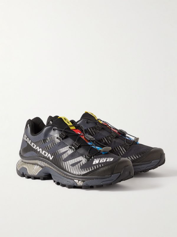 XT-4 Rubber-Trimmed Mesh Sneakers - FR XT-4 Rubber-Trimmed Mesh Sneakers - FR