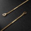 Strength Sister Hook 18-Karat Gold Diamond Pendant Necklace - BK Strength Sister Hook 18-Karat Gold Diamond Pendant Necklace - BK