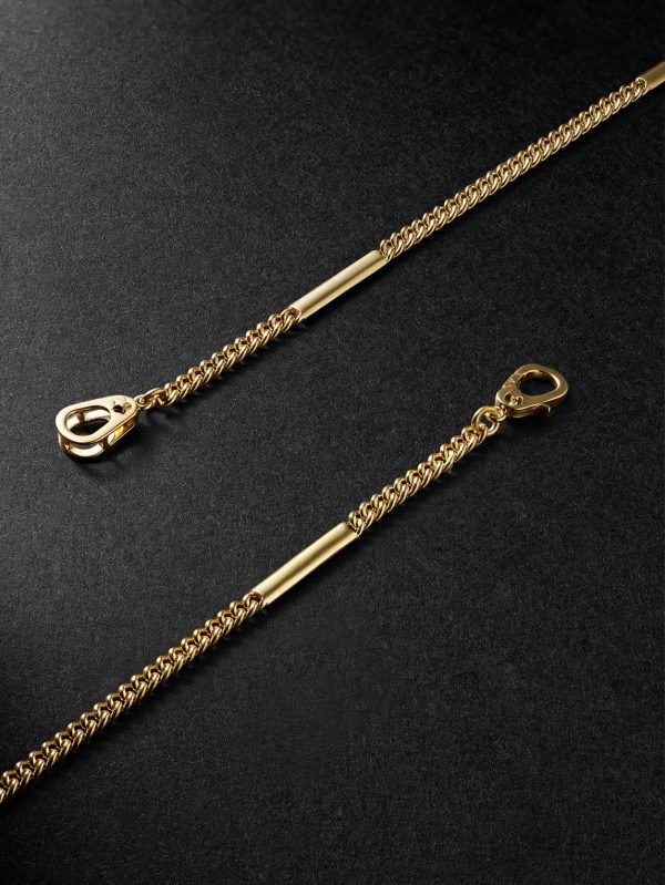 Strength Sister Hook 18-Karat Gold Diamond Pendant Necklace - BK Strength Sister Hook 18-Karat Gold Diamond Pendant Necklace - BK